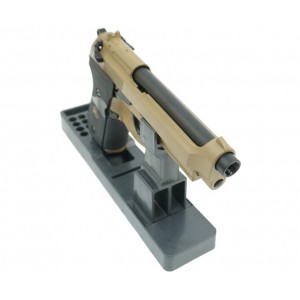 Страйкбольный пистолет WE Beretta M9A1 Rail Tan 6 мм, GBB, Gas WE-M009